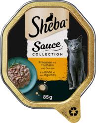 Sheba Sauce Collection alutálkás nedves macskatáp - Frikasszé vadpulykával - 85 g