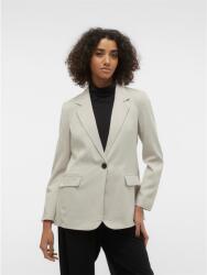 Vero Moda Сако Vero Moda Women's Long Sleeve Relaxed Fit Blazer - Silver Lining