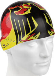 Mad Wave Úszósapka Mad Wave Germany Swim Cap Fekete/sárga