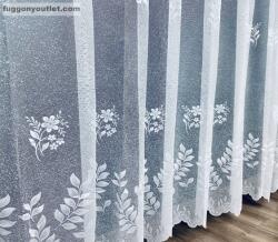 fuggonyoutlet Dorina, fehér, 300x250 cm