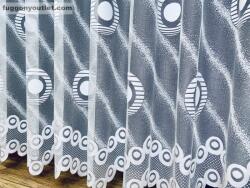 fuggonyoutlet Labdás, fehér, 400x250 cm