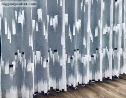 fuggonyoutlet Parketta, minta, fehér alapon fekete, 300x250 cm - fuggonyoutlet - 7 490 Ft