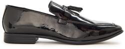 Lambretta Men's Patent Loafers - Black