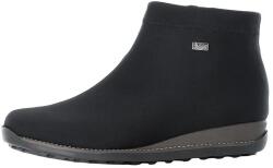 RIEKER Ghete dama, negru, casual, tex, impermeabile, cu talpa joasa, Rieker 98251-00-Negru (Marime: 37) (98251-00-Negru-37)