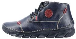 RIEKER Ghete dama, albastru inchis, casual, piele ecologica, imblanite, cu talpa joasa, Rieker 55002-14-Albastru-Inchis (Marime: 38) (55002-14-Albastru-Inchis-38)