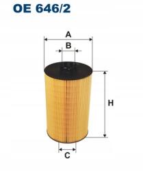 Filtron Olajszűrő Filtron Oe 646/2