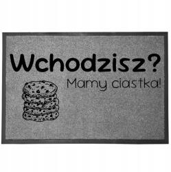 TabPrint Lábtörlő Bejárati Monokróm 40X60 Divatos Nyomtatás Ajándék Stílus Dekoráció (WYCIERACZKA MOCNA SZARA MONOCHROM STYL TRWAŁA)