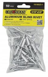  Szegecsek Alumínium 4, 8 × 15, 9mm 50 darabos készlet Szilárd és Tartós (Nity Nit Zrywalne Aluminiowe 4,8 × 15,9mm)