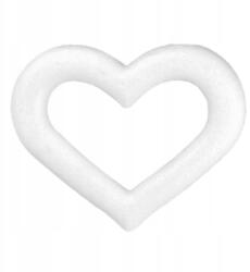Styromax Dekorációs Szív hungarocell keret 105x90x18mm karika szívecske (4006166135620)