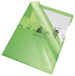 Esselte Genotherm `L` A4, 150 micron víztiszta felület Esselte Luxus zöld