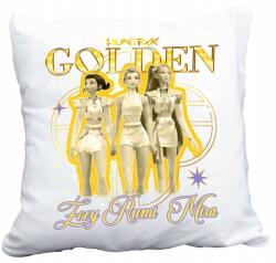  Párna Huntrix Kpop Demon Hunters Arany Ajándék Ajándék Név