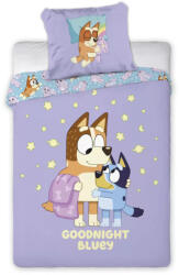 Bluey Goodnight ágyneműhuzat 140×200cm, 70×90 cm (BRM023581) - oliviashop