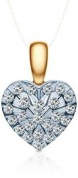 SAVICKI Pandantiv SAVICKI: aur bicolor, diamante - savicki - 3 037,00 RON