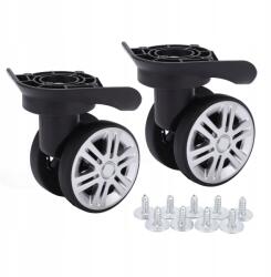  2DB Forgó Kerék Bőrönd Csomagtartó Alkatrész Javítás Kétsoros Csendes 60MM (2718210)