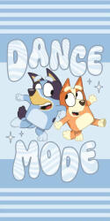  Bluey Dance Mode fürdőlepedő, strand törölköző 70x140cm (BRM022942) - oliviashop