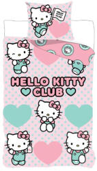  Hello Kitty Club gyerek, ovis ágyneműhuzat 100×135 cm, 40×60 cm (BRM024052) - oliviashop