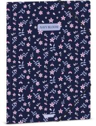 Ars Una Navy bloom A/4 gumis dosszié (50215614) - grapa