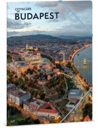 Ars Una Cityscape-Budapest A/4 gumis dosszié (50215065) - grapa