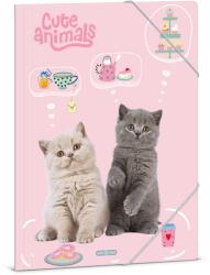 Ars Una Cute animals-tea party A/4 gumis dosszié (50215324) - grapa