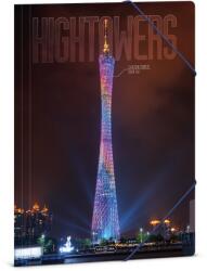 Ars Una Hightower-Canton tower A/4 gumis dosszié (50215126) - grapa