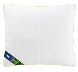 AMZ Bamboo steppelt párna 50x70 bambusz pamut vastag cipzáras Akció -10% (Poduszka antyalergiczna 50x70)