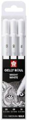  Zselés tollak Sakura Gelly Roll bright white - 3 db | több variáns ()