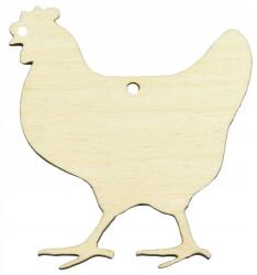 Kreatywne Myślenie Fa dekoráció Tyúk 5cm Húsvét