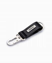 Ombre Bőr férfi kulcstartó-póráz fém csappal fekete V1 OU-ACKC-0102 (157622)