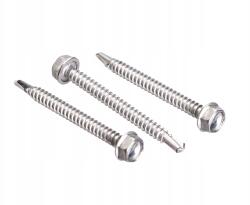 Milwar 6, 3x50 Rozsdamentes Önfúró Lemezcsavar 6-szögletű Kulcsos 7504K (10) (7504K26350)