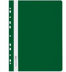 Netuno Kemény műanyag iratgyűjtő akasztóval, zöld, dokumentumokhoz, mappába (SH-01-02)