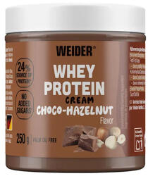 Weider Whey Protein fehérjekrém - csokoládés-törökmogyorós íz (250 g) - 24% tejsavófehérjével, alacsony cukortartalommal