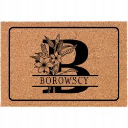 TabPrint Személyre Szabott Lábtörlő Előlap 60x40 cm B Betűvel (Kokosowa Wycieraczka Frontowa Personalizowana)