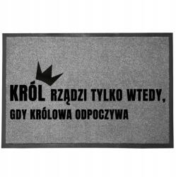 TabPrint Lábtörlő Bejárati Monokróm 40X60 Divatos Dekoráció Nyomtatás Ajándék Stílus (WYCIERACZKA MOCNA TRWAŁA SZARA MONOCHROM STYL)