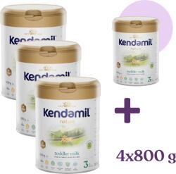 Kendamil 3+1 INGYEN: Kendamil Nature 3 HMO+ (800 g)