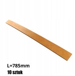  Ágyrács Léc Szett Rugalmas Deszka Ágykerethez 785mm 8x53mm 10 db (L785)