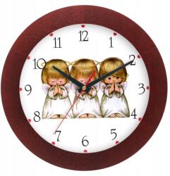 Atrix Fából Készült Falióra Angyalkák Atrix ATW300A1 Mah (ATW300A1 MAH SW)