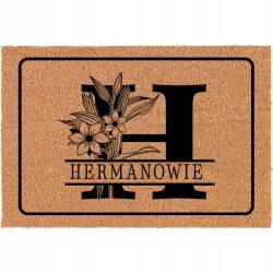 TabPrint Személyre Szabott Kókusz Lábtörlő H Betűvel 60x40 Cm Név Vegyes (Kokosowa Wycieraczka Frontowa Personalizowana)