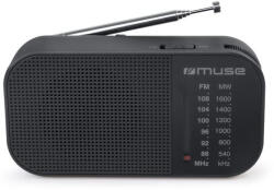 Muse Rádió, hordozható, "M-025R", fekete