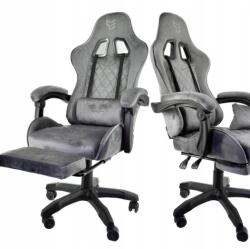 Prototype Gamer forgószék XL Poker Pro Grey Alcantara (POKER-ALCANTARA-PRO)