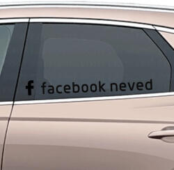 matrica. shop Egyedi facebook szélvédő matrica