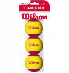 Wilson Junior teniszlabdák Wilson Starter Red 3B (WRT137001)