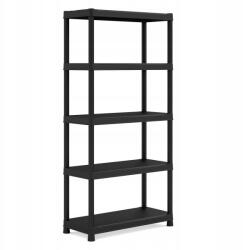 Keter Tribac 009980BK01 Polc 5 polccal, szélesség 90 cm (007954)