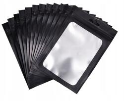  Zip záras tasakok, zacskók, Strunowe holo Színes 6x10cm 5db