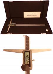 SH Elektronikus Mélységmérő 300mm Akasztóval És Rögzítővel 300x150 (GŁĘBOKOŚCIOMIERZ HACZYKOWY 300x150)