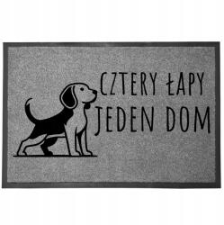 TabPrint Lábtörlő Bejárati Monokróm 40X60 Ajándék Divatos Dekoráció Nyomtatás Stílus (WYCIERACZKA MONOCHROM MOCNA TRWAŁA SZARA STYL)