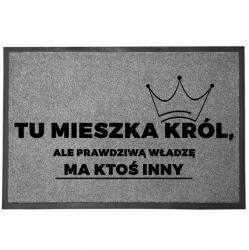 TabPrint Lábtörlő Bejárati Monokróm 40X60 Dekoráció Ajándék Stílus Nyomtatás Divatos (WYCIERACZKA TRWAŁA MONOCHROM STYL SZARA MOCNA)