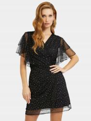GUESS Fekete Mini Ruha, Size S, strasszkövekkel (585352)