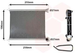VAN WEZEL Výmenník tepla vnútorného kúrenia VAN WEZEL 09006281 (09006281)