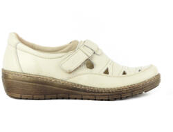 Helios Női Félcipő Helios 316 Bőr Kényelmes Tépőzáras 38 % (316)