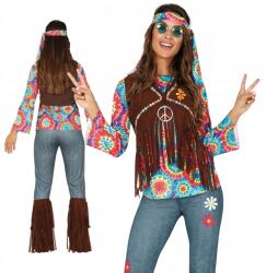  Felnőtt jelmez Hippi Hippi Flower Power Gyerekek Virágok M-es méret (86565G)